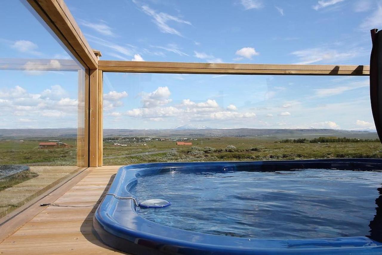 Blue View Cabin 1A With Private Hot Tub Reykholt  Exterior foto